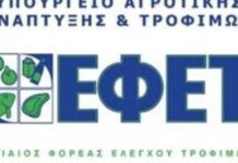Ανάκληση μη ασφαλούς τροφίμου από τον ΕΦΕΤ λόγω Salmonella