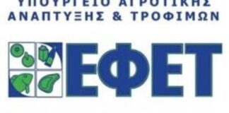 Ανάκληση μη ασφαλούς τροφίμου από τον ΕΦΕΤ λόγω Salmonella